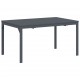 Sonata H Разтеглена маса 2 pcs Антрацит 210 x 90 x 73 см Стомана
