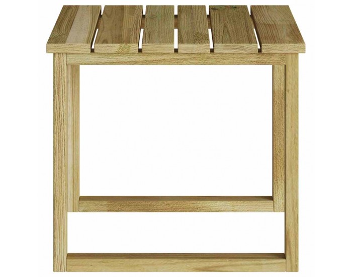 Sonata H Таблица за шезлонг Кафяво 40 x 40 x 36 cm