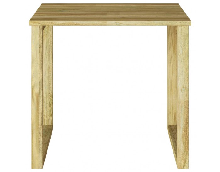 Sonata H Таблица за шезлонг Кафяво 50.5 x 50.5 x 46 см