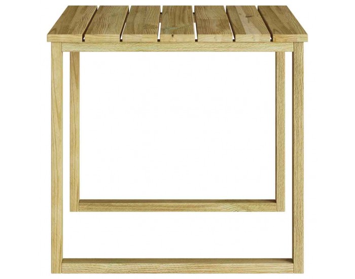 Sonata H Таблица за шезлонг Кафяво 50.5 x 50.5 x 46 см