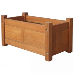 Sonata Градински сандък за цветя, акациево дърво, 50x25x25 см - Ghivece, jardiniere
