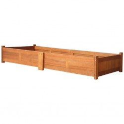 Sonata Градински сандък за цветя, акациево дърво, 200x50x25 см - Ghivece, jardiniere