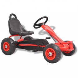 Sonata Детски картинг с педали и гуми, червен - Vehicule pentru copii