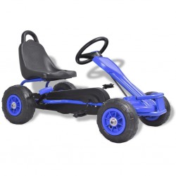 Sonata Детски картинг с педали и гуми, син - Vehicule pentru copii