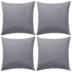 Sonata Градински възглавници, 4 бр, 45x45 см, сиви - Perne decorative