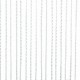 Sonata Пердета ресни, 2 бр, 100x250 см, бели -