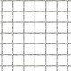 Sonata Панел мрежа неръждаема стомана гофрирана 50x50 см 11x11x2 мм -