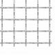 Sonata Панел мрежа неръждаема стомана гофрирана 50x50 см 11x11x2 мм -