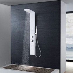 Sonata Система душ панел от алуминий, матирано бяло - Produse pentru baie și WC