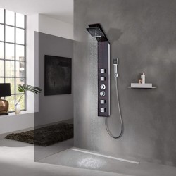 Sonata Система душ панел, кафяво стъкло - Produse pentru baie și WC