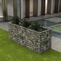 Sonata Габион плантер, стомана, 270x90x100 cм - Ghivece, jardiniere