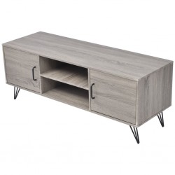 Sonata ТВ шкаф, 120x40x45 см, сив - Comode TV