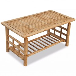 Sonata H Маса за кафе, бамбук, 90x50x45 cм - Măsuțe de living