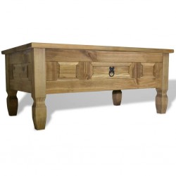 Sonata H Маса за кафе, бор, мексикански стил “Корона“, 100x55x44 cм - Măsuțe de living