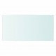 Sonata Плоча за рафт, прозрачно стъкло, 30 x 15 см -
