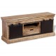 Sonata ТВ шкаф с 2 плъзгащи врати, твърдо мангово дърво, 110x30x45 см -