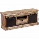 Sonata ТВ шкаф с 2 плъзгащи врати, твърдо мангово дърво, 110x30x45 см -