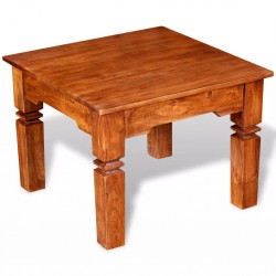 Sonata H Маса за кафе масивно дърво 60x60x45 см - Măsuțe de living