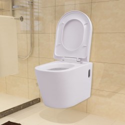 Sonata Окачена тоалетна чиния, керамична, бяла - Produse pentru baie și WC