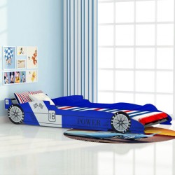 Sonata Детско легло “състезателна кола“, 90x200 cм, синьо - Comparare produse