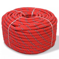 Sonata Морско въже, полипропилен, 6 мм, 100 м, червено - Materiale pentru decorațiuni