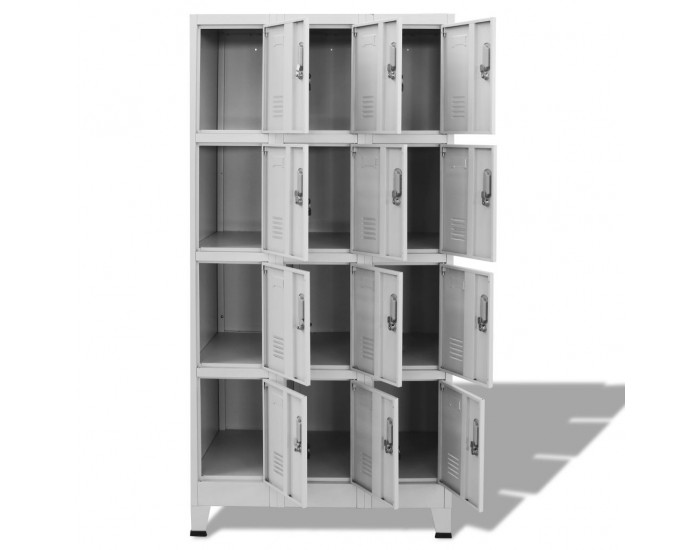 Sonata Заключващ се шкаф с 12 отделения, 90x45x180 cм -