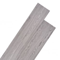 Sonata Подови дъски от PVC 5,26 м² 2 мм тъмносиви - Materiale pentru decorațiuni