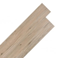 Sonata Самозалепващи подови дъски от PVC 5,02 м² 2 мм цвят кафяв дъб - Materiale pentru decorațiuni