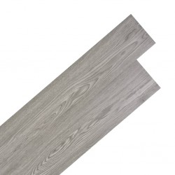Sonata Самозалепващи подови дъски от PVC 5,02 м² 2 мм тъмносиви - Materiale pentru decorațiuni