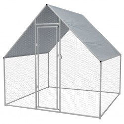 Sonata Птичарник на открито, поцинкована стомана, 2x2x2 м - Animale de companie