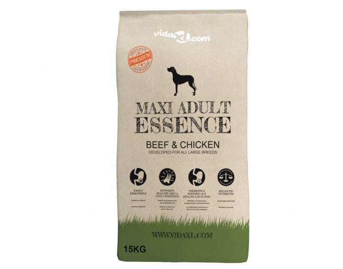 Sonata Премиум храна за кучета Maxi Adult Essence Beef & Chicken 15 кг -