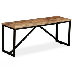 Sonata Пейка, мангова дървесина масив, 110х35х45 см - Scaune de dining
