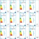 Sonata Градински сфери за LED лампи, 2 бр, 40 см, PMMA -