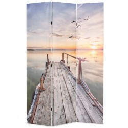 Sonata Сгъваем параван за стая, 120x170 см, езеро - Electrocasnice și accesorii pentru living