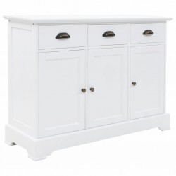 Sonata Шкаф с 3 врати, МДФ и борова дървесина, 105x35x77,5 см - Corpuri, vitrine, biblioteci modulare