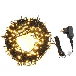 Sonata Светещ стринг 1000 LED закрито или открито IP44 100 м топло бял - Decorațiuni sezoniere și de sărbători