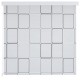 Sonata Ролетна щора за баня, 80x240 см, квадрати -