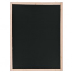 Sonata Черна дъска за стена, кедрово дърво, 60x80 см - Afaceri și industrie
