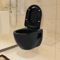 Sonata Окачена тоалетна чиния, керамична, черна - Produse pentru baie și WC
