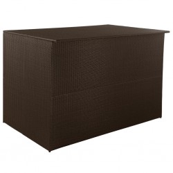 Sonata Градински сандък, кафяв, 150x100x100 cм, полиратан - Construcții de exterior