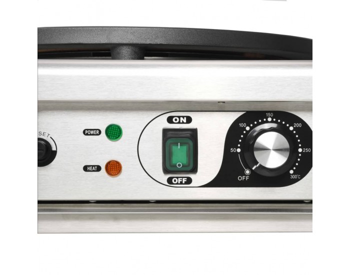 Sonata Електрически уред за палачинки с изтегляща тава 40 см 3000 W -