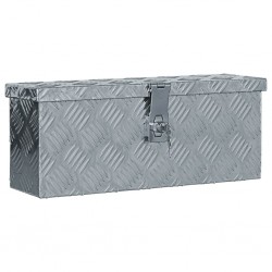 Sonata Алуминиева кутия, 48,5x14x20 см, сребриста - Unelte și accesorii de grădină