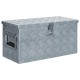 Sonata Алуминиева кутия, 61,5x26,5x30 см, сребриста -