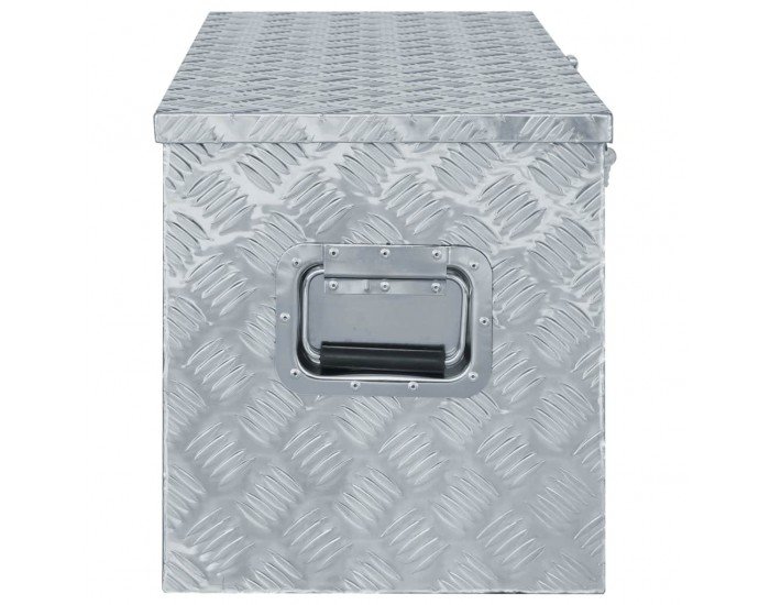 Sonata Алуминиева кутия, 110,5x38,5x40 см, сребриста -