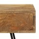 Sonata Писалище с чекмеджета, мангово дърво масив, 110x50x76 см -