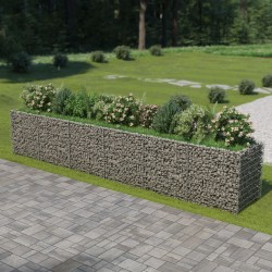 Sonata Габион плантер, поцинкована стомана, 540x90x100 cм - Ghivece, jardiniere