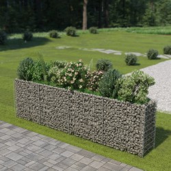 Sonata Габион плантер, поцинкована стомана, 360x50x100 cм - Comparare produse