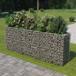 Sonata Габион плантер, поцинкована стомана, 270x50x100 cм - Comparare produse