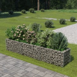 Sonata Габион плантер, поцинкована стомана, 270x50x50 cм - Comparare produse
