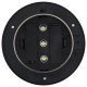 Sonata Градински соларни лампи, 6 бр, LED, кръгли, 12 см, бели -